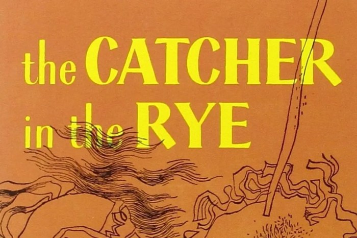 Conflict of catcher in the rye