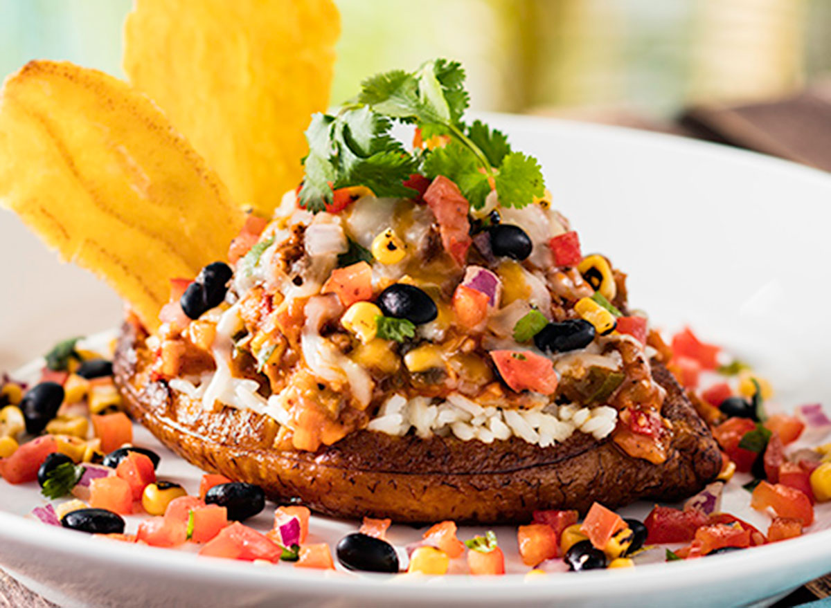 Bahama tostada salmon vinaigrette