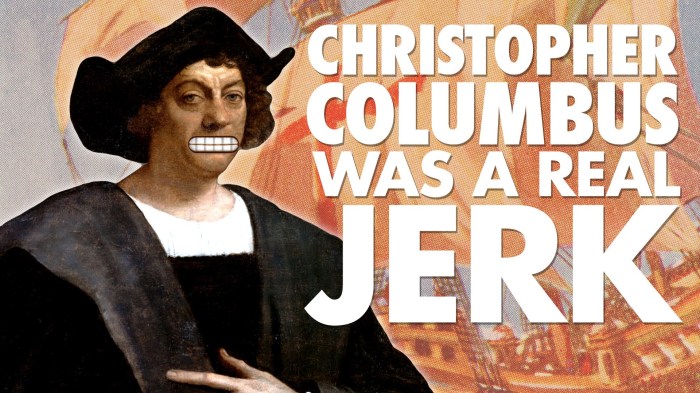 Christopher columbus hero or villain lesson