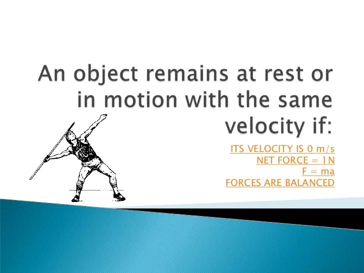 Newton's laws of motion quiz review