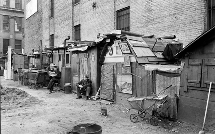 In calling shantytowns hoovervilles people conveyed their